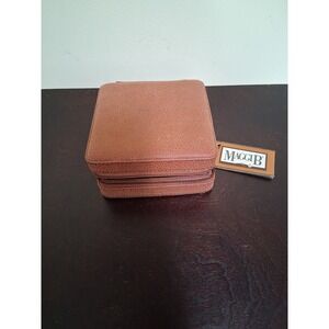 Maggi B Zippered Travel Jewelry Box Case New.